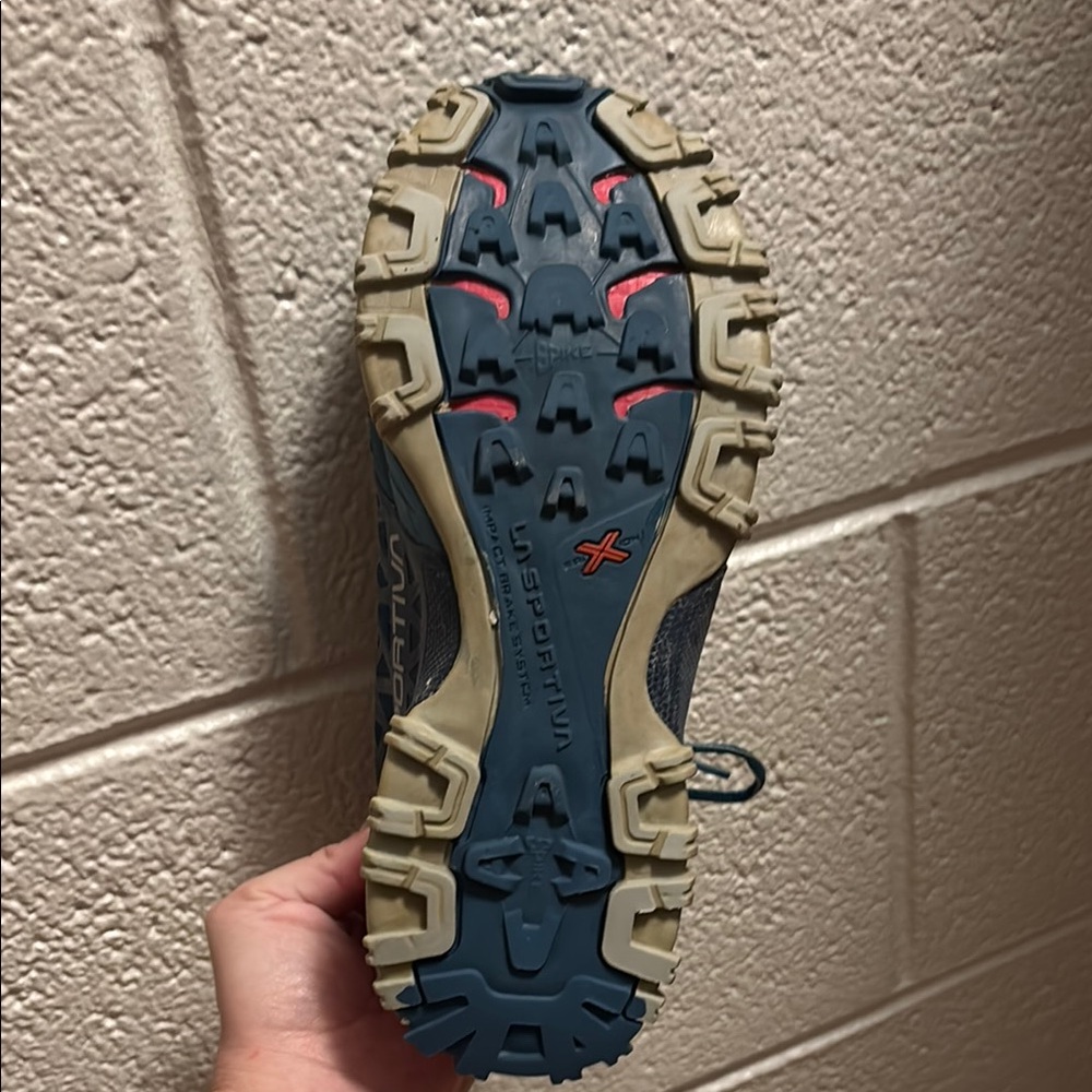 La Sportiva Blue And Red Athletic Trail Shoes - image 5